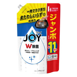 P&G 除菌ジョイ コンパクト 詰替用 ジャンボサイズ 1425ml 食器用洗剤 洗剤 食器用 キッチン用 食器 洗浄 JOY