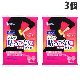 エステー オンパックス Airy 衣類に貼るカイロ 8枚入×3個 使いすてカイロ 貼るタイプ 温熱用品 寒さ対策 エアリー