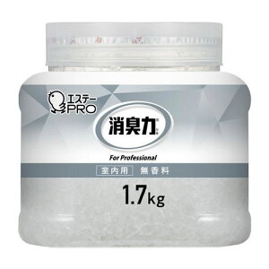 消臭力 業務用 無香料 室内用 クラッシュゲルタイプ 1.7kg エステー