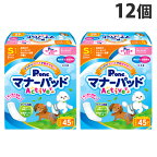 第一衛材 P.one 男の子＆女の子用 マナーパッド Active ビッグパック S 45枚×12個 PMP-751 犬用 ペット用品 マナー 消臭【送料無料（一部地域除く）】