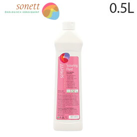 ソネット ナチュラルスカーリングリキッド 500ml / Sonett 液体クレンザー クレンザー ステンレス セラミック 陶器