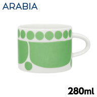 アラビア スンヌンタイ ティーカップ 280ml ライトグリーン ARABIA Sunnuntai