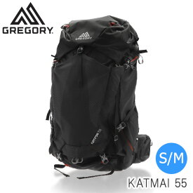 GREGORY グレゴリー バックパック KATMAI カトマイ 55 S/M (50L) ボルケニックブラック 1372350662 リュックサック リュック バッグ カバン『送料無料（一部地域除く）』