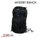 MYSTERY RANCH ミステリーランチ SCREE 32 MEN'S スクリー メンズ S/M 32L BLACK ブラック バックパック デイパック『送料無料（一部地域除く）』