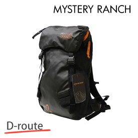 MYSTERY RANCH ミステリーランチ D ROUTE Dルート 17L BLACK ブラック バックパック デイパック『送料無料（一部地域除く）』