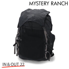 MYSTERY RANCH ミステリーランチ バックパック IN＆OUT 22 イン＆アウト 22L BLACK ブラック デイパック リュックサック リュック『送料無料（一部地域除く）』