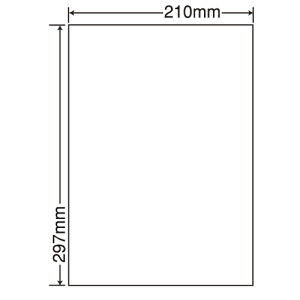 ラベルシール 東洋印刷 FCL-7F カラーレーザー用フィルムラベル弱粘着 A4 100シート【代引不可】【送料無料(一部地域除く)】