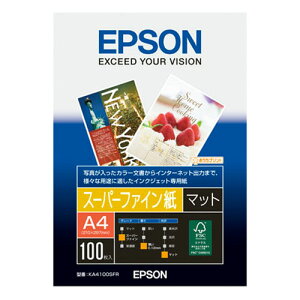 EPSON CNWFbgpX[p[t@Cp KA4100SFR A4 100