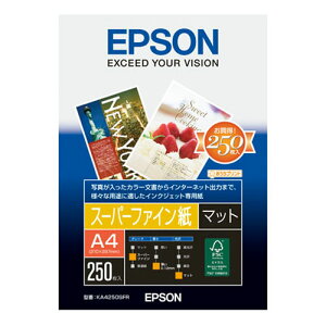 EPSON CNWFbgpX[p[t@Cp KA4250SFR A4 250