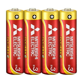三菱 アルカリ乾電池 単3形 4本