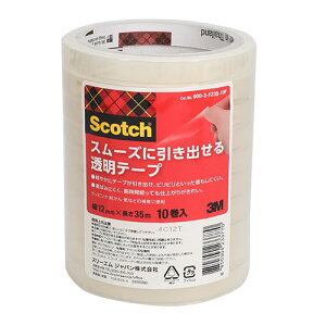 Zne[v 12mm X[YɈo铧e[v 10 600-3-1235-10P 3M XRb`