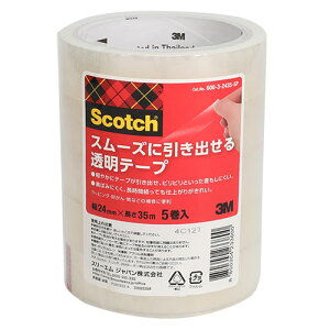 Zne[v 24mm X[YɈo铧e[v 5 600-3-2435-5P 3M XRb`