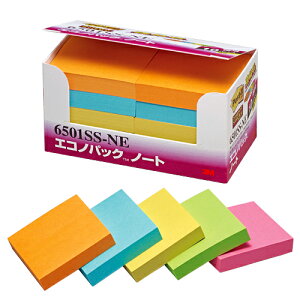 3M ӂ |XgCbg GRmpbN S 50×50mm lIJ[F 90×10 6501SS-NE X[G post-it