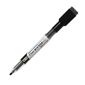 PILOT ボードマスターS 直液カートリッジ式 油性マーカー 細字 1.3mm ブラック イレーザー付 WMBSE-15F-B