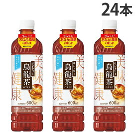 『お一人様2箱限り』烏龍茶 600ml 24本 サントリー お茶 ペットボトル『送料無料（一部地域除く）』