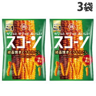 湖池屋 スコーン 絶品焼きとうもろこし 73g×3袋 スナック お菓子