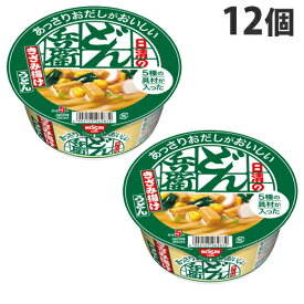 日清 あっさりおだしがおいしいどん兵衛 5種の具材が入ったきざみ揚げうどん 68g×12個