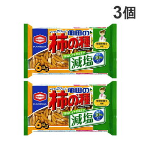 亀田製菓 亀田の柿の種 減塩 6袋入×3個