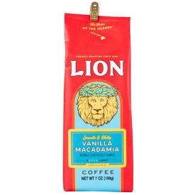 キーコーヒー ライオンコーヒー バニラマカダミア 198g フレーバーコーヒー コーヒー 珈琲 LION COFFEE