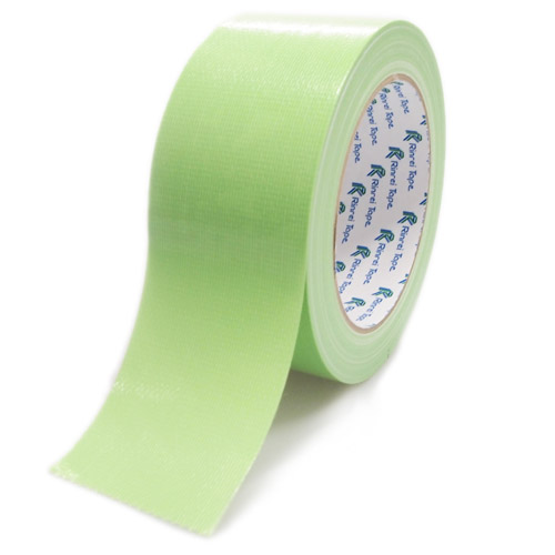 リンレイテープ カラー布粘着テープ 黄緑 1巻 - 梱包資材