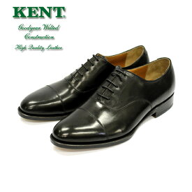 【返品交換OK・あす楽・送料無料】KENT CLASSIC 102 グッドイヤーウェルト製法 グッドイヤー製法 ビジネスシューズ ストレートチップ 革靴 メンズ 本革 ビジネス 通勤 おしゃれ ブラック 黒 BLACK 紳士 ドレスシューズ 革底 冠婚葬祭