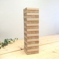 木製ジェンガレインボージェンガプレーン名入れ加工にぴったりのジェンガ