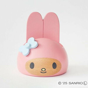 マイメロディ スマホスタンド 雑貨 小物 おとな 大人 おとな女子 プチギフト 木製雑貨 誕生日プレゼント 女性 インテリア かわいい ギフト 大人かわいい ママ友 キャラクター NICHIGAN ニチガ