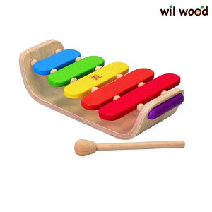 楽器玩具 オーバルシロフォン 1歳誕生日プレゼント 1歳 男の子 女の子 おもちゃ 入園祝い プレゼント 木のおもちゃ 木製玩具 ギフト 誕生祝い クリスマス PLANTOYS プラントイ 6405