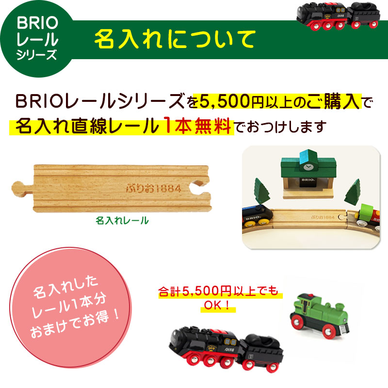 BRIO ブリオ WORLD レールロードトラベルセット [全33ピース] 対象年齢 3歳~ 電車 おもちゃ 木製 レール 3320 