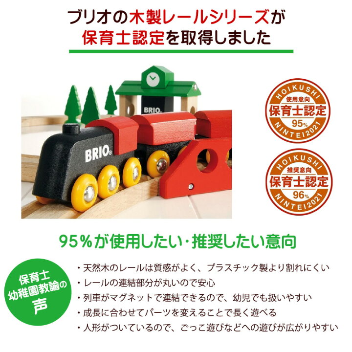 楽天市場】ブリオ レール レール＆ロード採石セット 3歳 男の子 誕生日 