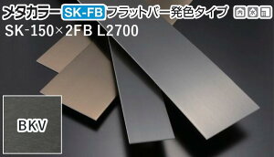 ���^�J���[���� [T] SK-FB�t���b�g�o�[���F�^�C�v(���@�C�u���[�V����) SK-150X2FB L2700 BKV(�u���b�N���@�C�u���[�V����) �ϐ����� �����10�� [�ƎҌ���]