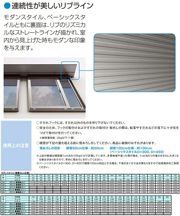 楽天市場】YKK YKKAP コンバイザー モダンスタイル 160040 ひさし 先付 