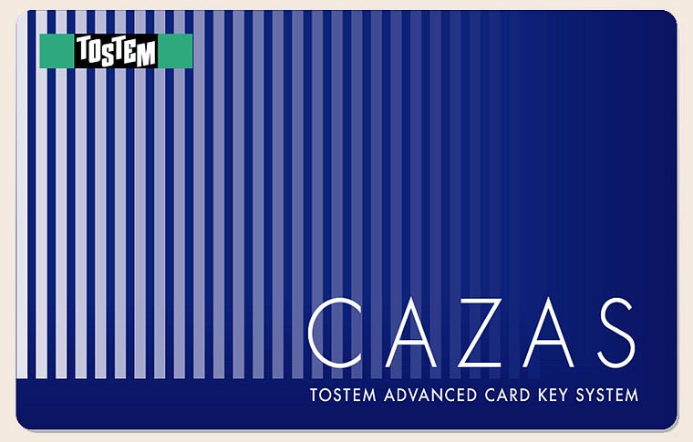当店一番人気】 カザス用 カードキー DASZ750 LIXIL リクシル TOSTEM トステム 正規品 純正品 