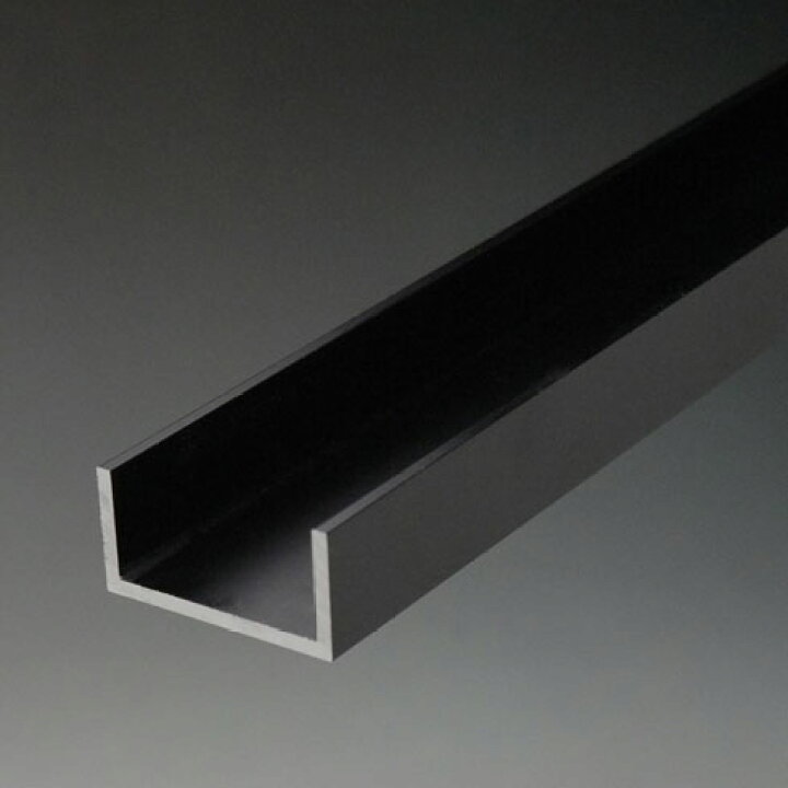 アルミ コの字チャンネル 2x25x25x4000 板厚x縦x横x長さmm 殿堂