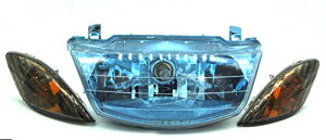 ヤマハ リモコン ジョグ JOG zr エボリューション sa16j ( 5KN 5PT ) ヘッドライト assy (スモークウインカーセット)