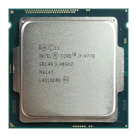 中古 CPU Intel Core i7-4770 3.40GHz 8MB LGA1150 SR149