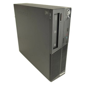 【中古】デスクトップ パソコン Lenovo ThinkCentre M73 Small Windows10 Pro 64bit Intel Core i3-4170 HDD 500GB メモリ 4GB DVDドライブ Officeなし 本体のみ モニター別売り 電源ケーブル付属【整備済】