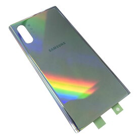 Galaxy Note10+ バックパネル 背面ガラスパネル リアガラス バックプレート ヒビ割れ 修理用部品 交換用パーツ ギャラクシーノート10プラス SCV45 SC-01M メール便なら送料無料