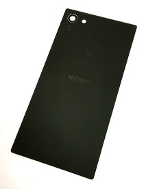 SONY XPERIA Z5 Compact バックパネル修理用　ブラック　背面ガラスパネル交換用パーツ SO-02H ゆうパケット可