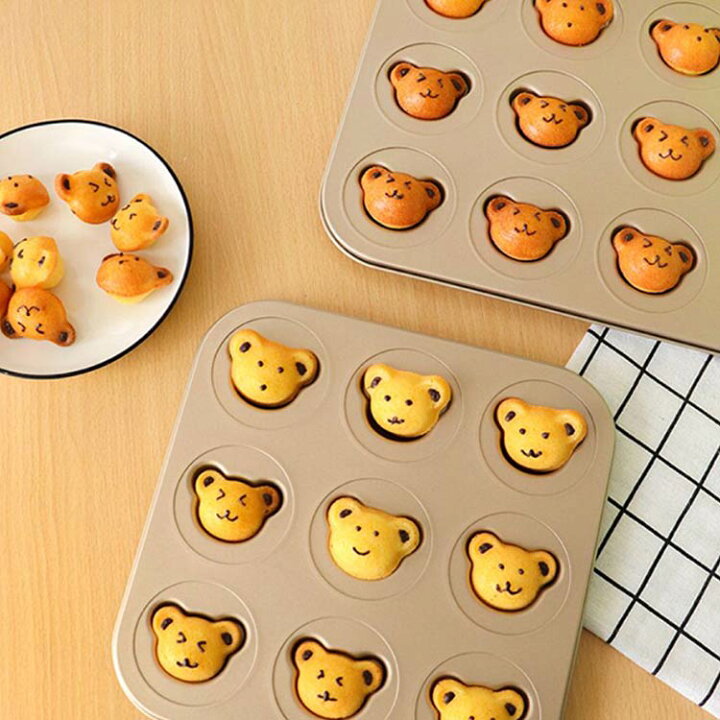 楽天市場】製菓道具 焼き菓子 パン型 9/12個取 ケーキ型 アフタヌーン 