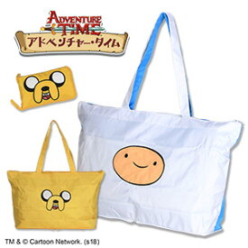 折りたたみトートバッグ キャリーオンバッグ サブバッグADVENTURE TIME アドベンチャー・タイムトラベルグッズ A4 シフレ ハピタス H0001