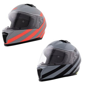 ＼全品最大20%off★5/30(木) 5の日合わせ／BILT Vertex Stripes Helmet フルフェイスヘルメット ライダー バイク レーシング ツーリングにも かっこいい おすすめ (AMACLUB)