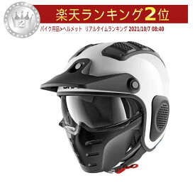 ＼全品2000円4/16（火）★フルフェイス全品／Shark シャーク X-Drak Blank Jet Helmet ジェットヘルメット オシャレ オープンフェイス バイク ツーリングにも Xダラク ブランク 白かっこいい おすすめ 街乗り