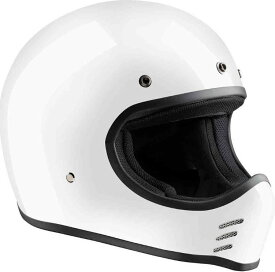 ＼全品5000円クーポン★6/1(土) エントリー／Bandit バンディット HMX-ECE Helmet フルフェイスヘルメット バイク バイカー ツーリングにも 白【AMACLUB】 クラシック おすすめ かっこいい おしゃれ 街乗り