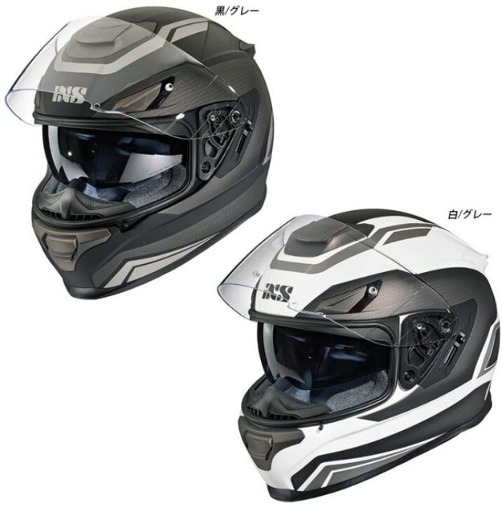楽天市場 ダブルバイザー Ixs イクス 315 2 0 フルフェイスヘルメット サンバイザー内蔵 バイク バイクにも 黒 グレー 白 グレー コスパ おしゃれ かっこいい 人気ブランド おすすめ 街乗り 欧米直輸入バイク用品のamaclub