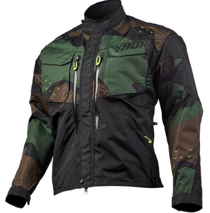 Thor PHASE エンデューロ、オフロードジャケット Thor Pack 2025 Off Road Jacket - Motorcycle Closeouts by