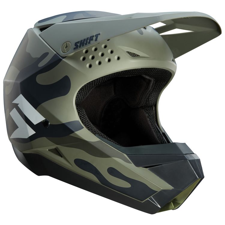 楽天市場】SHIFT シフト WHITE LABEL Whit3 CAMO モトクロスヘルメット