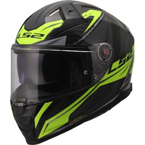 LS2 �G���G�X�c�[ FF811 VECTOR II CARBON SAVAGE �t���t�F�C�X�w�����b�g �J�[�{�� �s�����b�N�t�� �������� (AMACLUB)