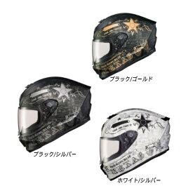 ＼全品3000円OFF6/6(木)★オフロード全品／【3XLまで】Scorpion スコーピオン EXO-R420 Lone Star Helmet フルフェイスヘルメット ライダー バイク レーシング ツーリングにも かっこいい 大きいサイズあり おすすめ (AMACLUB)