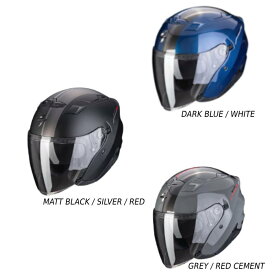 ＼全品2500円+5%OFF★6/5(水)限定／Scorpion スコーピオン EXO-230 SR Open Face Helmet ジェットヘルメット オープンフェイスヘルメット ライダー バイク レーシング ツーリングにも かっこいい おすすめ (AMACLUB)